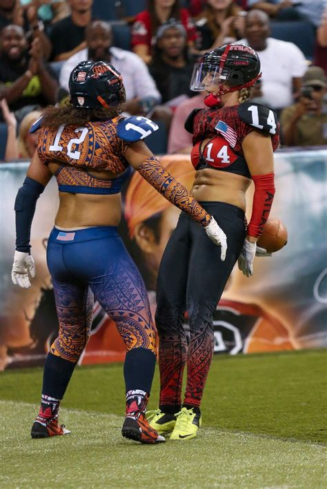 women's american football outfit.